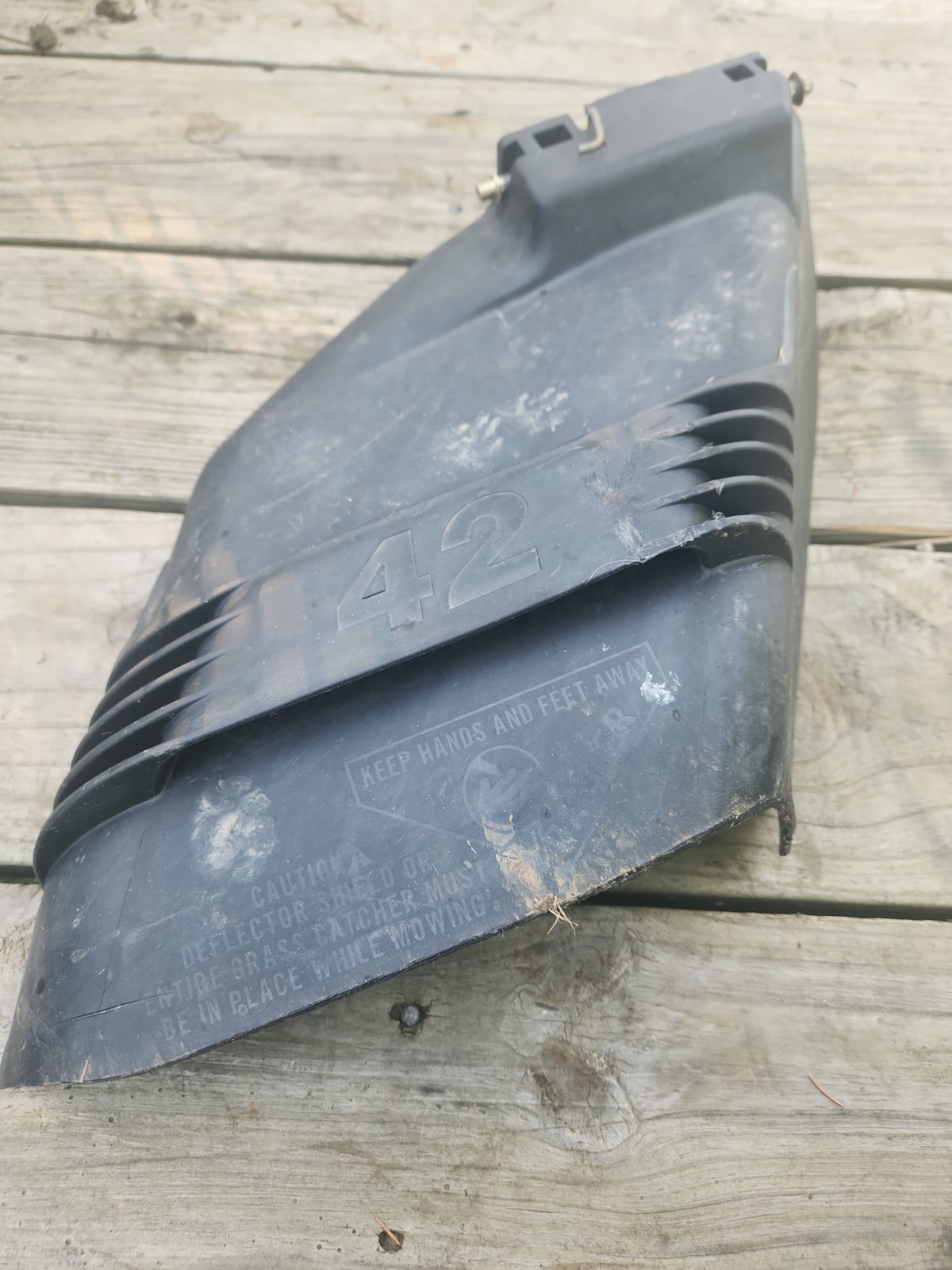Craftsman YTS 3000 917.289223  deck  chute / bracket 