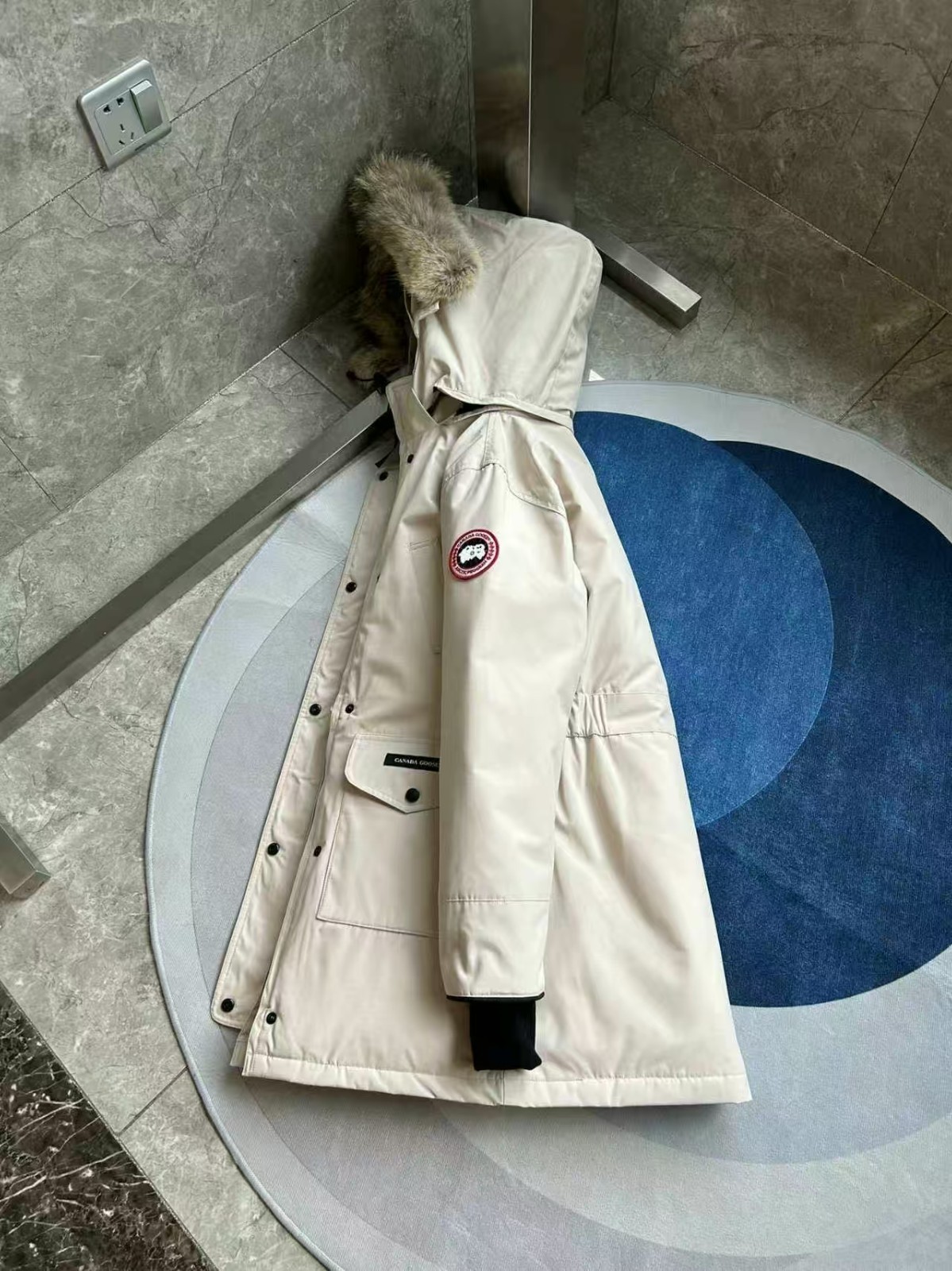 Canada Goose Trillium Parka 6660W White Women's down size S thumbnail 3