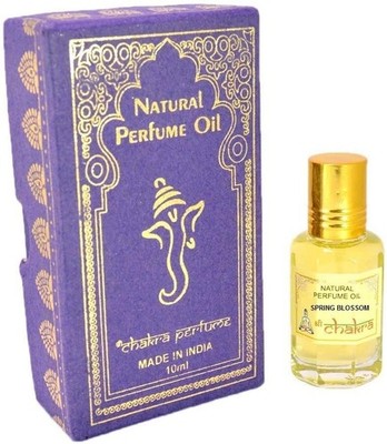 Chakra Natural Attar Perfume Oil Ittar Indian Spring Blossom Fragrance- 10 ml
