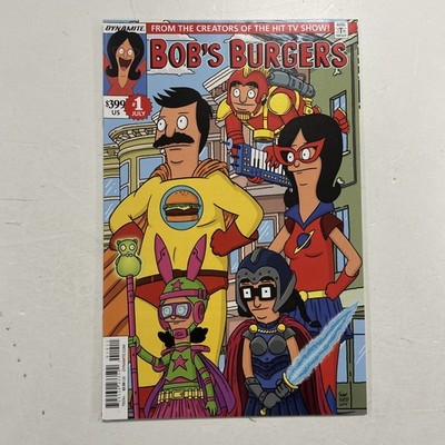 Bob's Burgers #1 2015 VF+ Superhero Variant