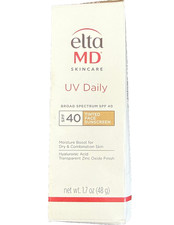 Elta MD UV Daily TINTED Broad Spectrum SPF40, Moisture Boost 1.7fl oz