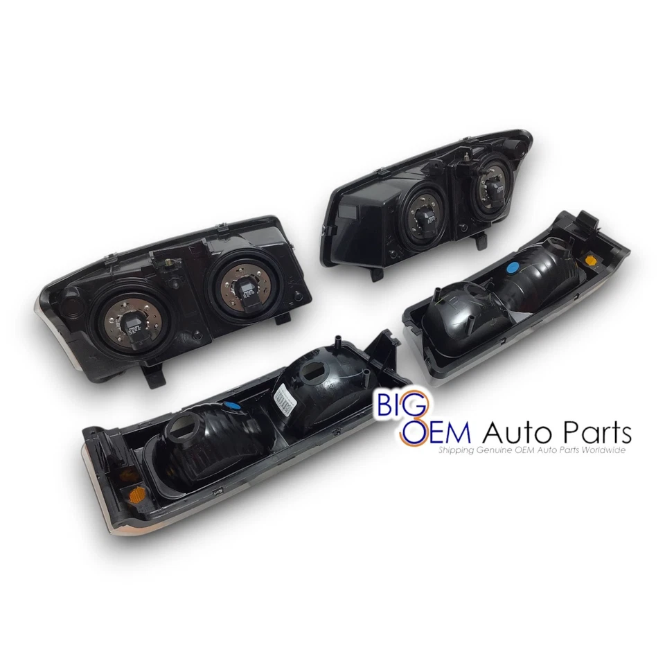 Chevrolet 2003-2007 conductor pasajero luz lateral marcador lámpara kit completo Foto 4 de 4