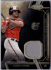 2015 Topps Tier One Game Used Patch /399 Chris Davis #TSR-CD