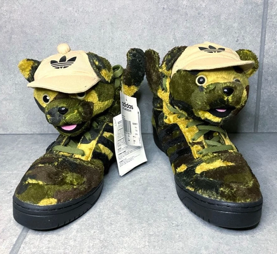 adidas Jeremy Scott Camo Bear | eBay
