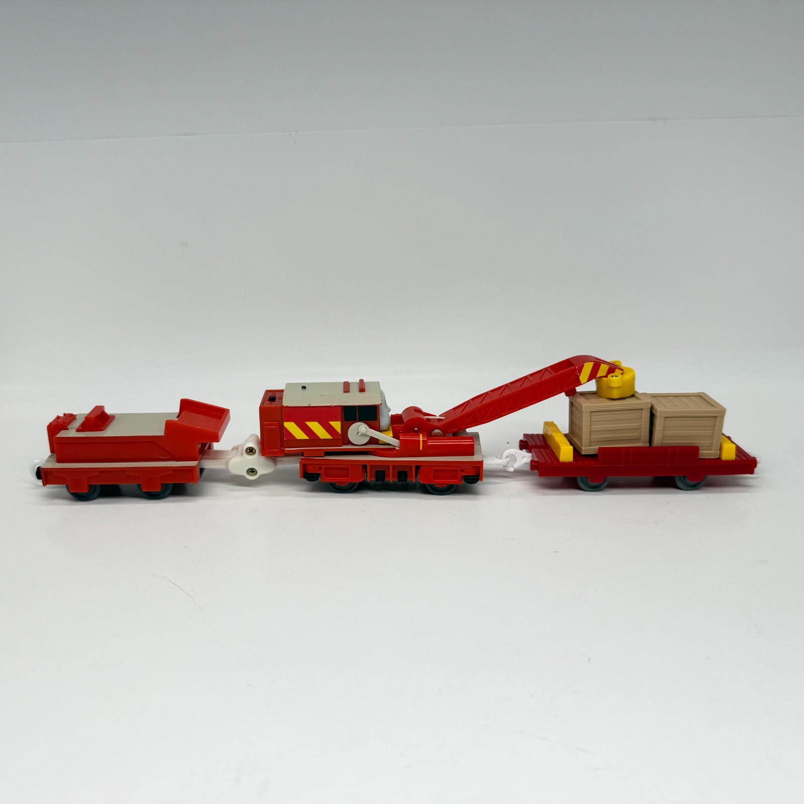 Thomas & Friends Trackmaster  ROCKY  Motorized  CRANE Train  Working watch Video