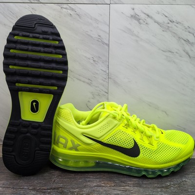 Nike Air Max 2013 Men's Size 8.5 Volt Cyber Black Sneakers HF3660-700 Shoes