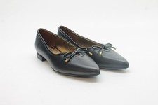 Naturalizer Women's Joiner Black Leather Flats FS 6M