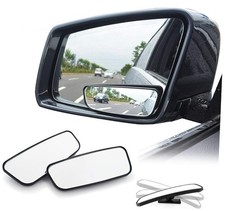 Blind Spot Mirror Adjustable Car Auxiliary Universal Wide Angle Rectangle