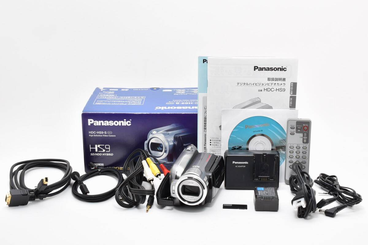 Panasonic HDC-HS9 HDD / SD 対応 松下、顔認識搭載フルHDビデオカメラ