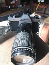 Vintage Pentax K1000 - 35mm Film Camera  with SMC Pentax 1:1.4/ 50 200 &50mmlens