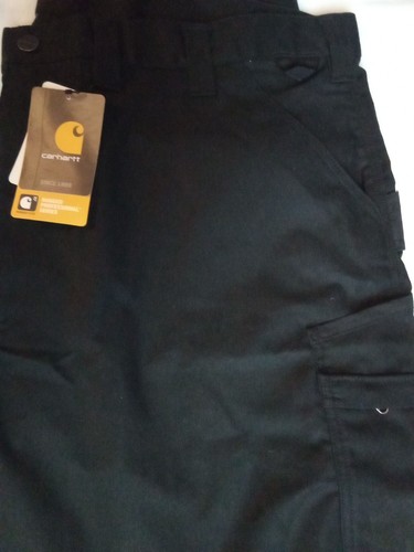 Carhartt Men's Rugged Professional Fit Shorts Black W44 NWT - Picture 7 of 15