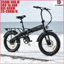 20 Zoll Elektrofahrrad Klapprad E-Bike 250W Faltrad Pedelec 36V 10.4Ah City Bike