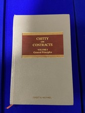 Chitty on Contracts 30th edition Vol 1