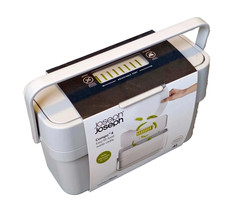 Image of Joseph Joseph Compost Bin Compo 4 Easy-Fill Food Waste Caddy Kitchen Composter