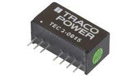 Przetwornica Dc/Dc, 3W, Uwej: 4,5...13,2VDC, Uwyj: 24VDC, Iwyj: 125Ma TEC 3-0915