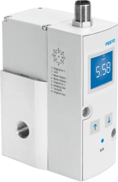 FESTO VPPM-8L Régulateur pour Ajustement Précis Pression Air Comprimé