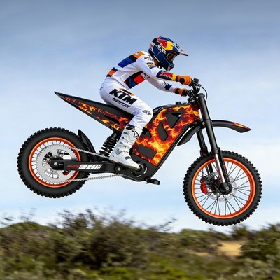 ELECTRIC MOTORCYCLE OFFROAD 48V 20.8AH MAX 3000W RANGE ALL-TERRAIN DIRT BIKE NEW