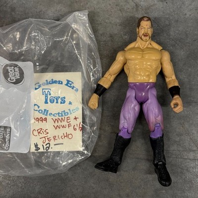 1999 Vintage Golden Era Wrestling Toy WWE Series 12 Chris Jericho Action Figure