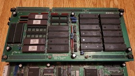 Daytona USA Sega Model 2 Arcade CPU Video ROM PCB Lot - PARTS / REPAIR