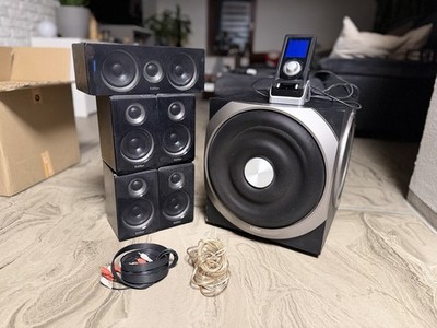 Edifier S550 5.1 Surroundsystem, Lautsprecher, Tischsteuerung