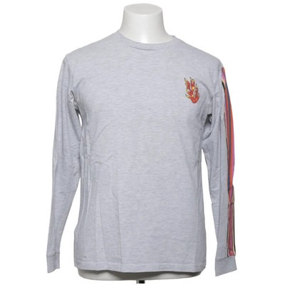 Teddy Fresh, Langarmshirt, Größe: M, Grau/Mehrfarbig, Baumwolle, Sonstiges #FHR