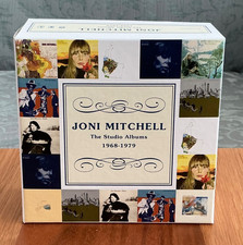 JONI MITCHELL - 10CD BOX SET - THE STUDIO ALBUMS 1968-1979 (2012) - LIKE NEW 