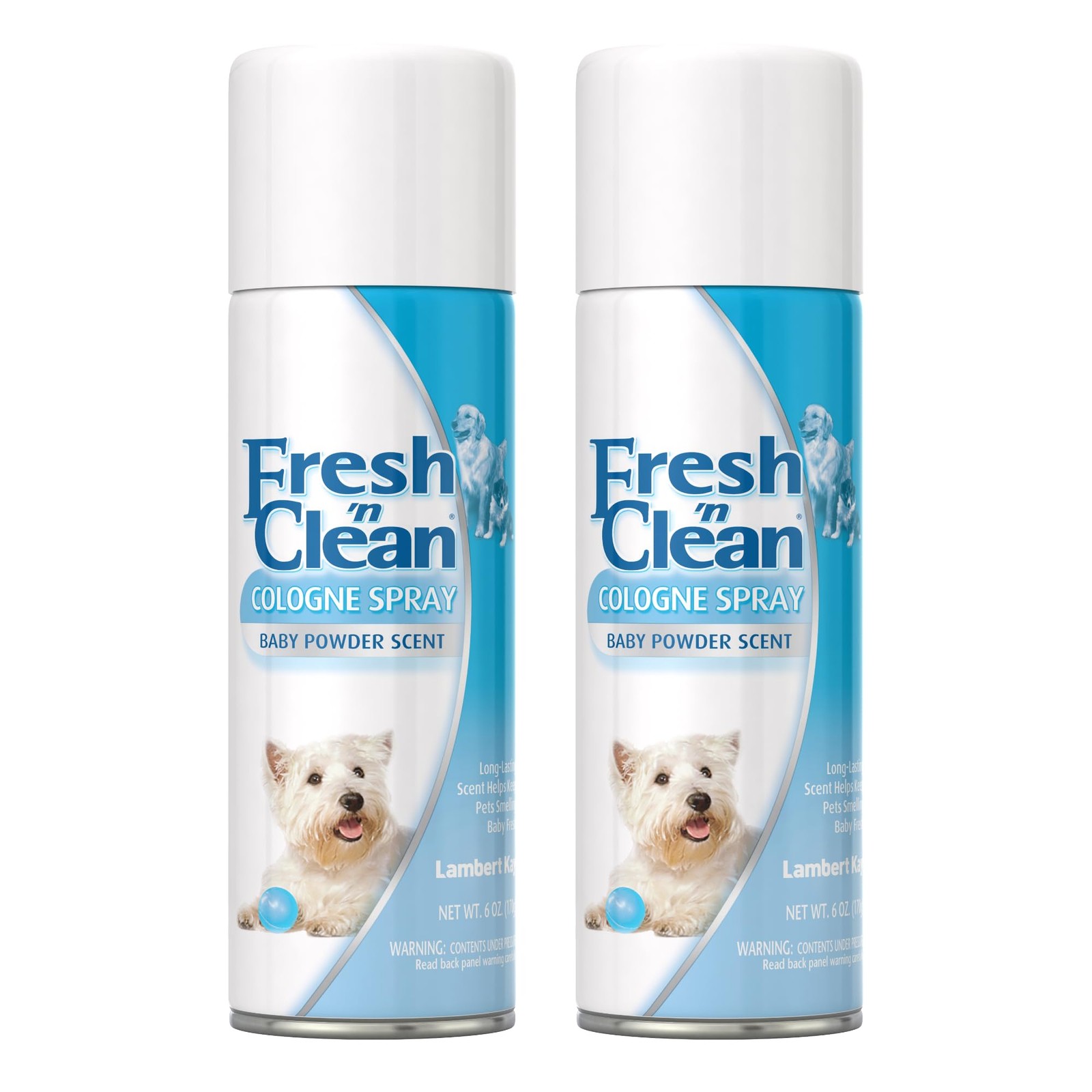 PetAg Fresh &rsquo;n Clean Cologne Spray Baby Powder Scent 6oz P