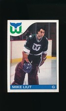 1985-86 Topps #88 Mike Liut * Goalie * Hartford Whalers * VG-EX/EX *