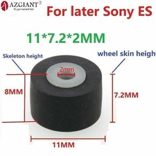 5PCS New 11x8x7.2x2mm Pinch Roller Press Belt Pulley Deck Audio Recorder