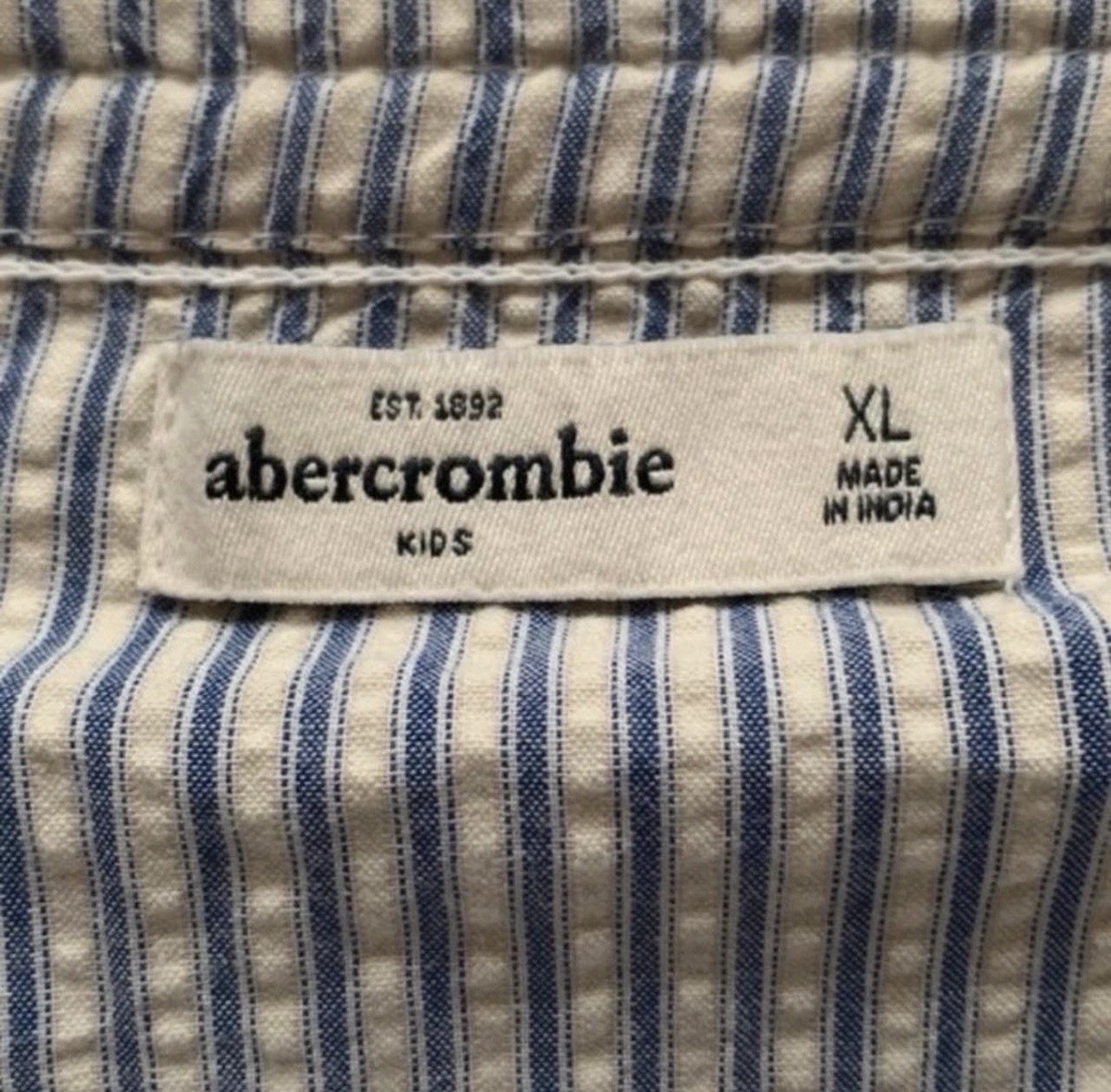 トップス vintage Abercrombie&Fitch camisole XS Vintage Abercrombie & Fitch Blue & White Striped Lace Cami Top