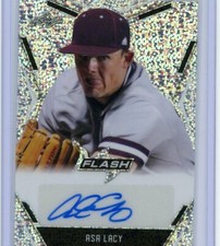 2020 Leaf Flash Baseball Sparkle Autograph #PA-AL1 Asa Lacy