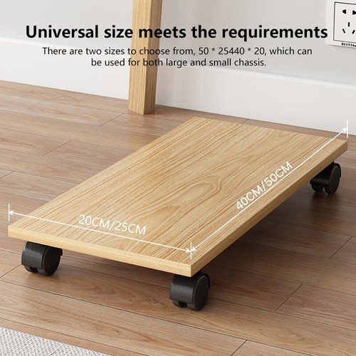 Computer Tower Stand Adjustable Mobile CPU Holder PC Case Tower Bracket Holder - Afbeelding 12 van 12
