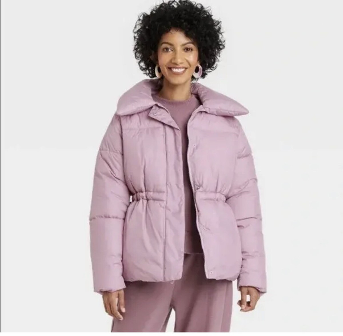 medium length puffer jacket