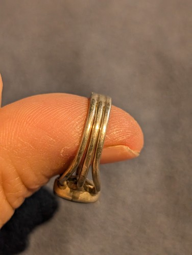 Sterling Silver Ring (RGST-I) Unknown Mark Size 5 - Picture 5 of 13
