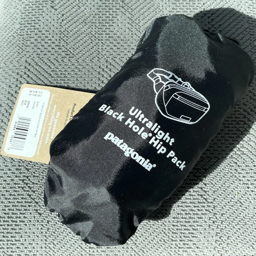 New Patagonia Hip Bag Ultralight Black Hole Mini Back Fanny Pack Belt Bag
