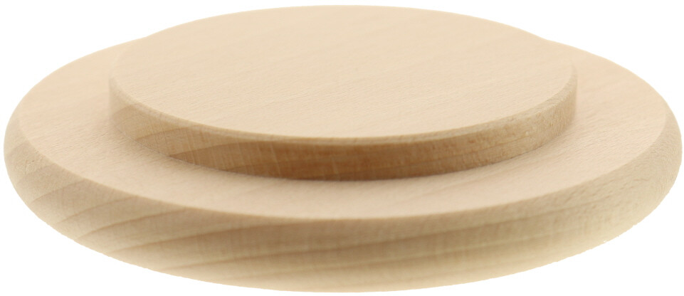 Bierglasdeckel für große Gläser Wespenschutz Bierdeckel Buche D 10 cm ab 0,81 €