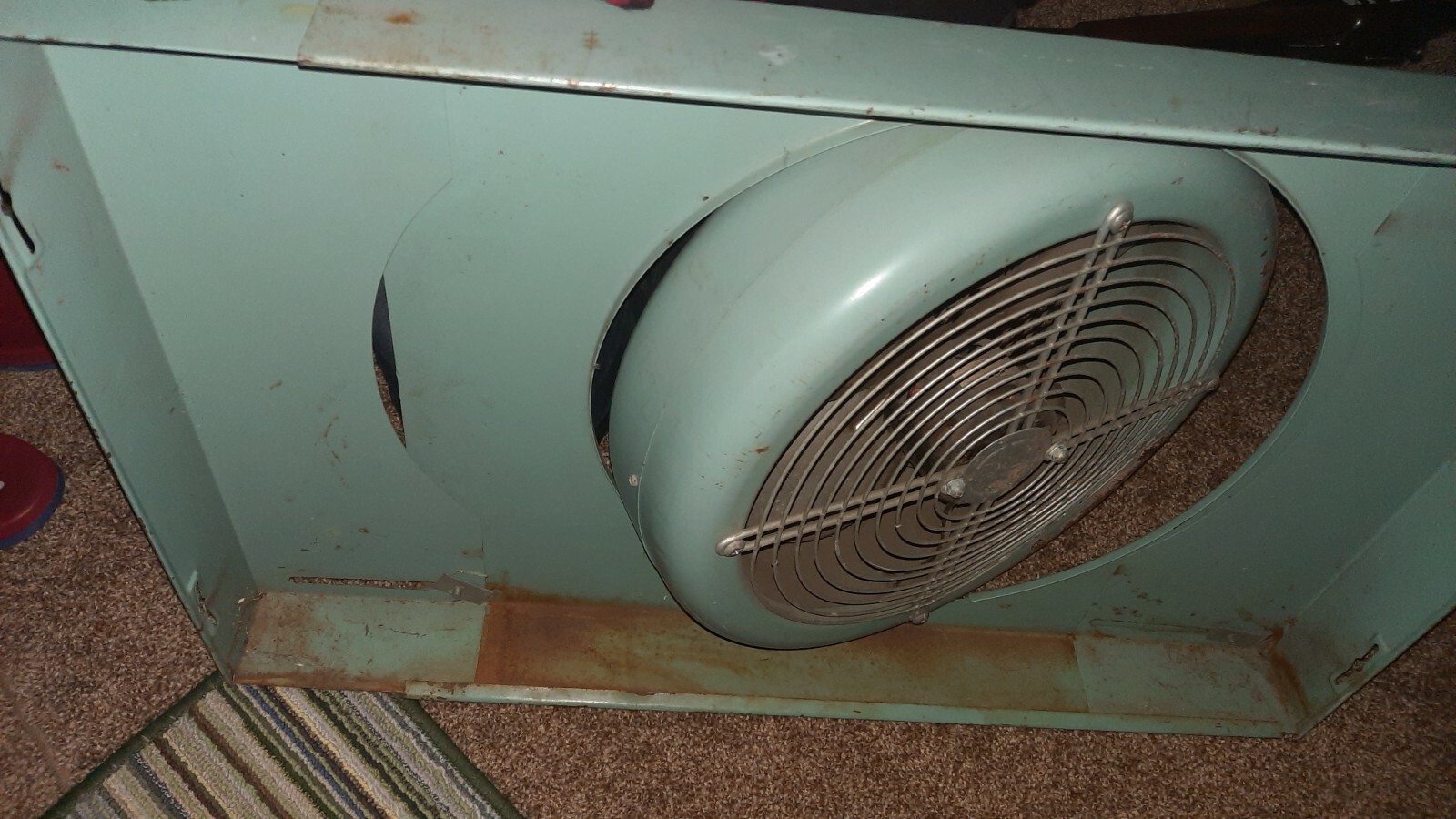 Vintage Lasko Metal Window Fan general reversible 1200 West Chester PA eBay