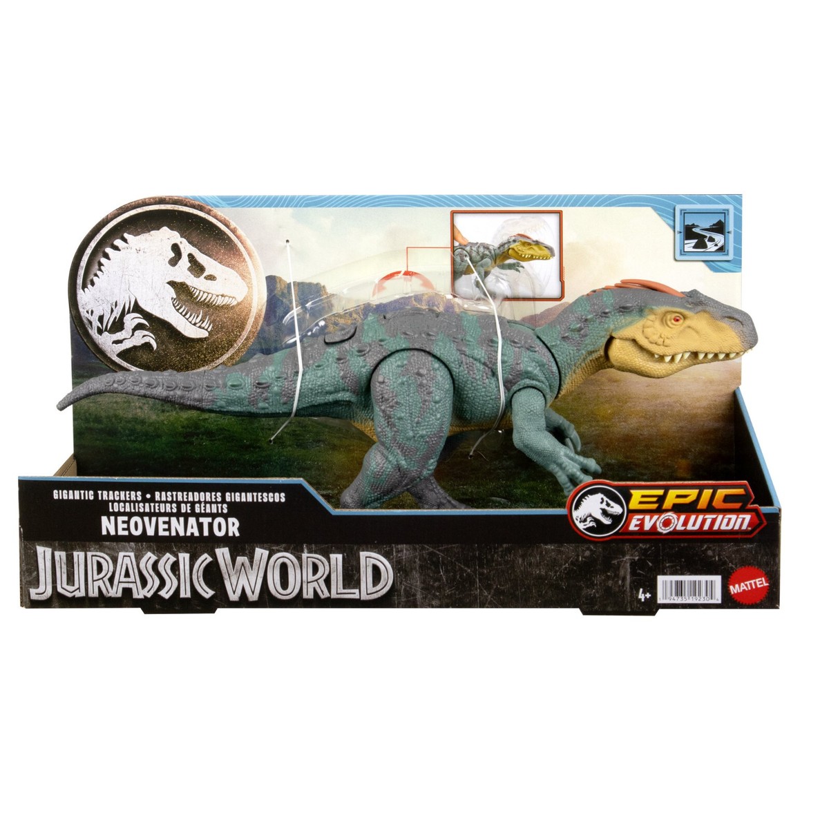 Jurassic World Epic Evolution Gigantic Trackers Neovenator