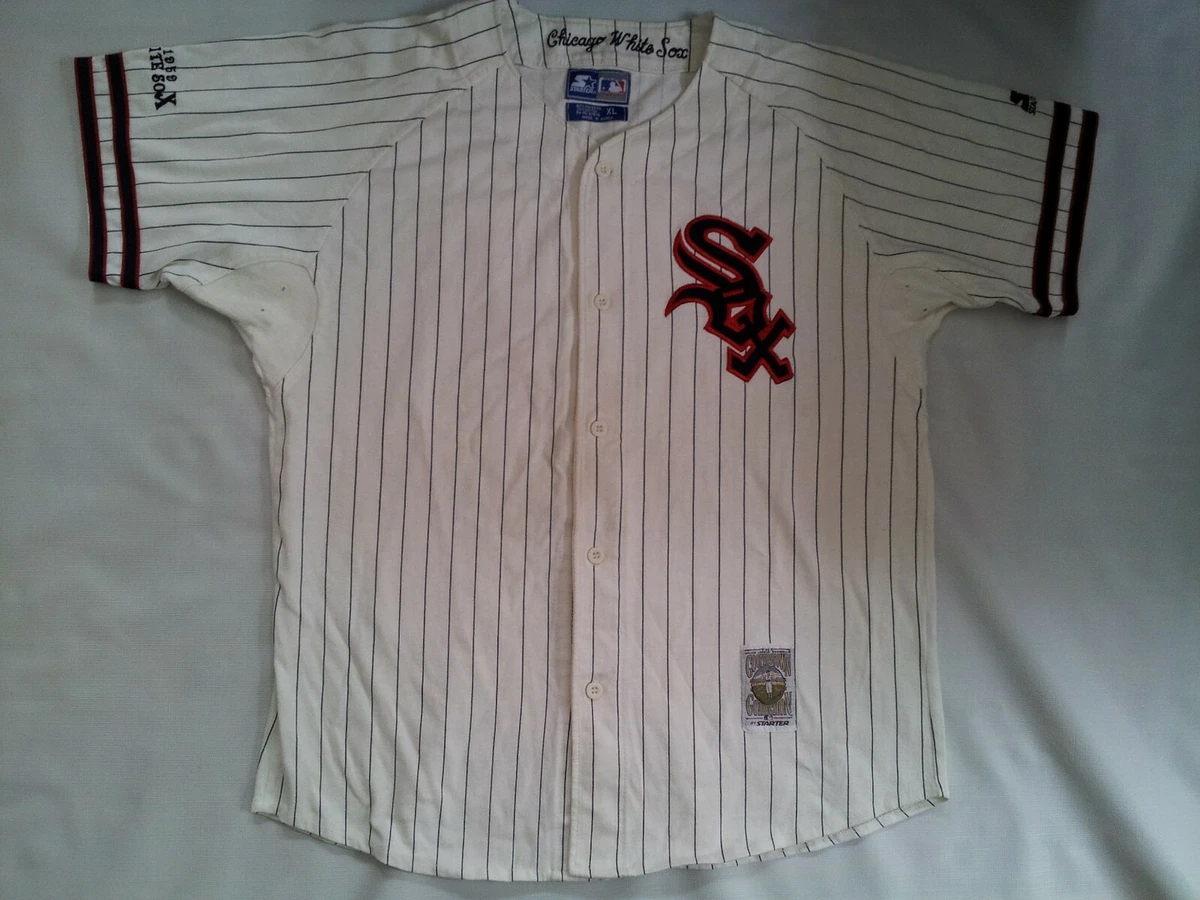 VTG STARTER COOPERSTOWN COLLECTION 1959 CHICAGO WHITE SOX BASEBALL JERSEY  SIZEXL