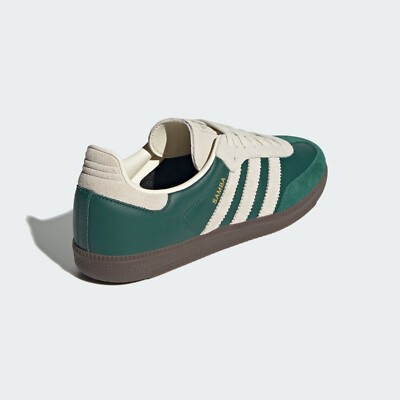 Adidas Samba OG Shoes Original Sneakers Collegiate Green/Cream