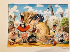 ONE PIECE Art Limited to 20 copies Character Goods Interior accessories d619