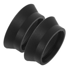 2 Pcs Eyepiece Guard for Microscope Optics Protector Replacement Parts