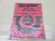1983 HONDA WB20X FACTORY SHOP SERVICE MANUAL (TMAN95)