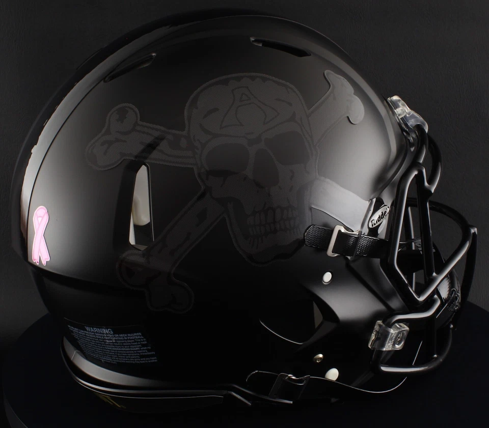 ARMY BLACK KNIGHTS NCAA Riddell Speed Full Size AUTHENTIC Football Helmet - Image 4 of 4