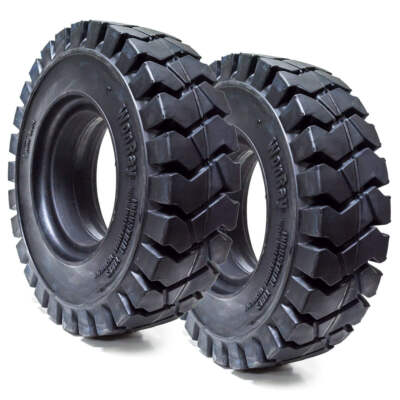 2PK 18x7-8 18x7x8 Solid Forklift Flat Proof Tire 18/7/8 1878