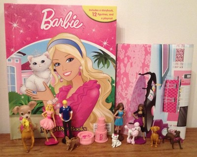 barbie busy book