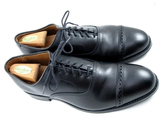 Allen Edmonds "FIFTH AVENUE" Hombre Gorra-Puntera Oxfords 9 D Negro DAINITE (577N) Foto 3 de 4