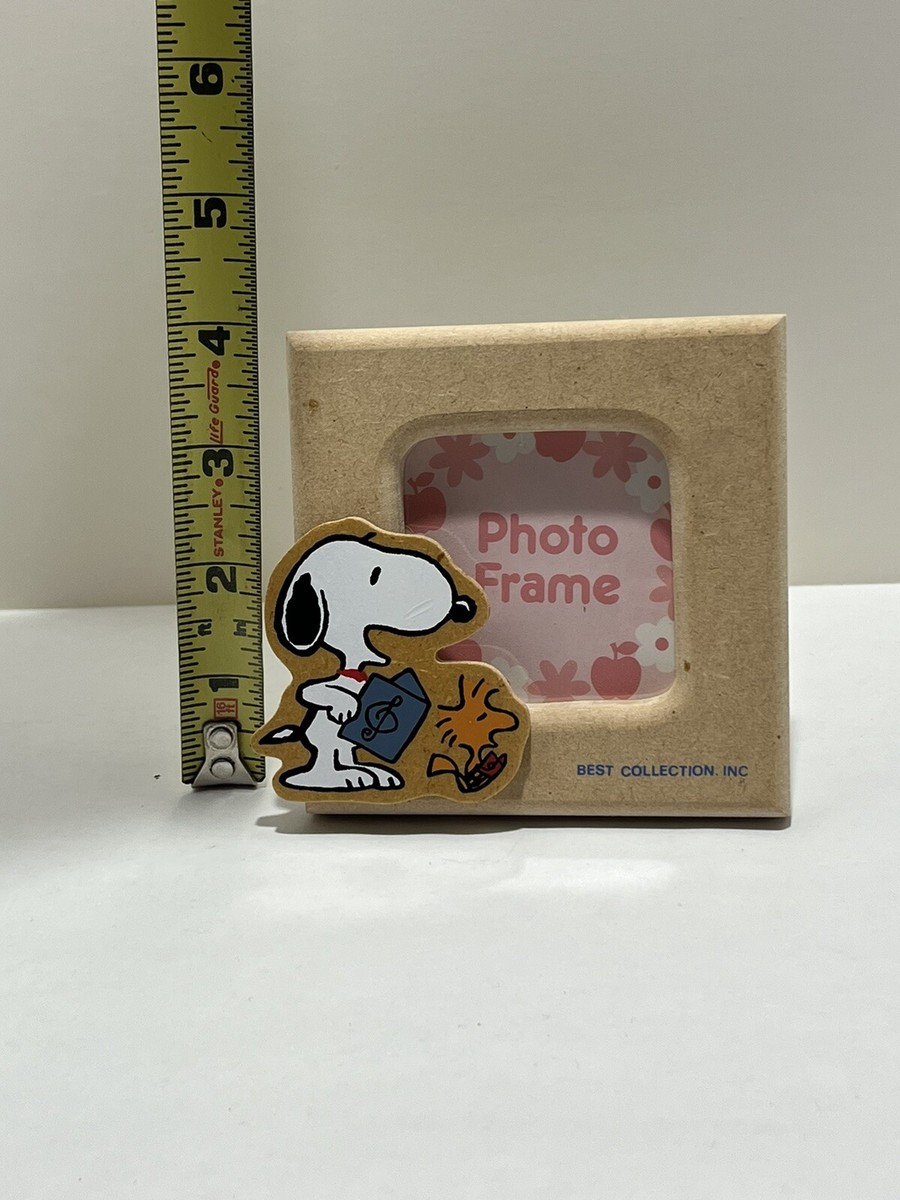 Snoopy Peanuts Woodstock Music 4x4 Photo Frame Best