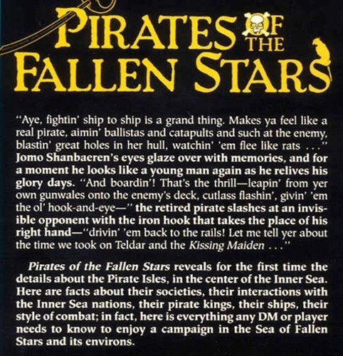 FOR3 PIRATES OF THE FALLEN STARS EXC! TSR Forgotten Realms Dungeons Dragons D&D - Picture 2 of 3