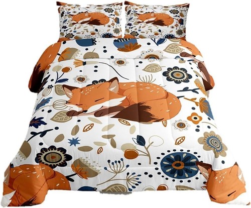 Stylish Animal Print Queen Comforter with 2 Pillowcases - Soft & Breathable - Picture 3 of 9